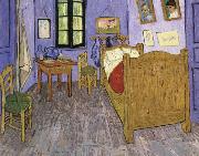 the bedroom at arles Vincent Van Gogh